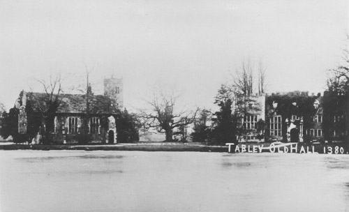 Tabley Old Hall - on the right