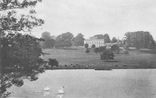 Gatton Hall from the lake