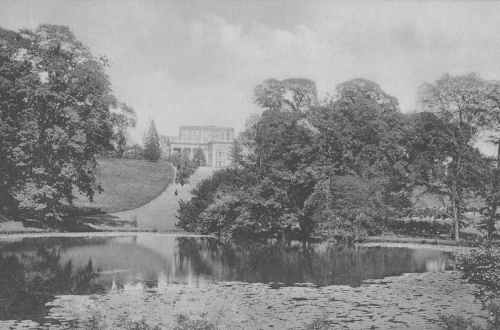 Gatton Hall from the lake